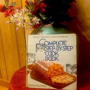 Better Homes and Gardens COMPLETE STEP-BY-STEP COOK BOOK circa 1978
